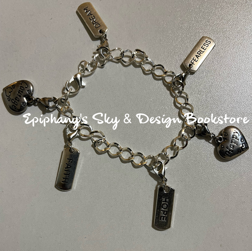 Boston Inspirational Beaded Bracelet