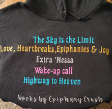Load image into Gallery viewer, Hoodies: Epiphany Crush Books/The Sky is the Limit
