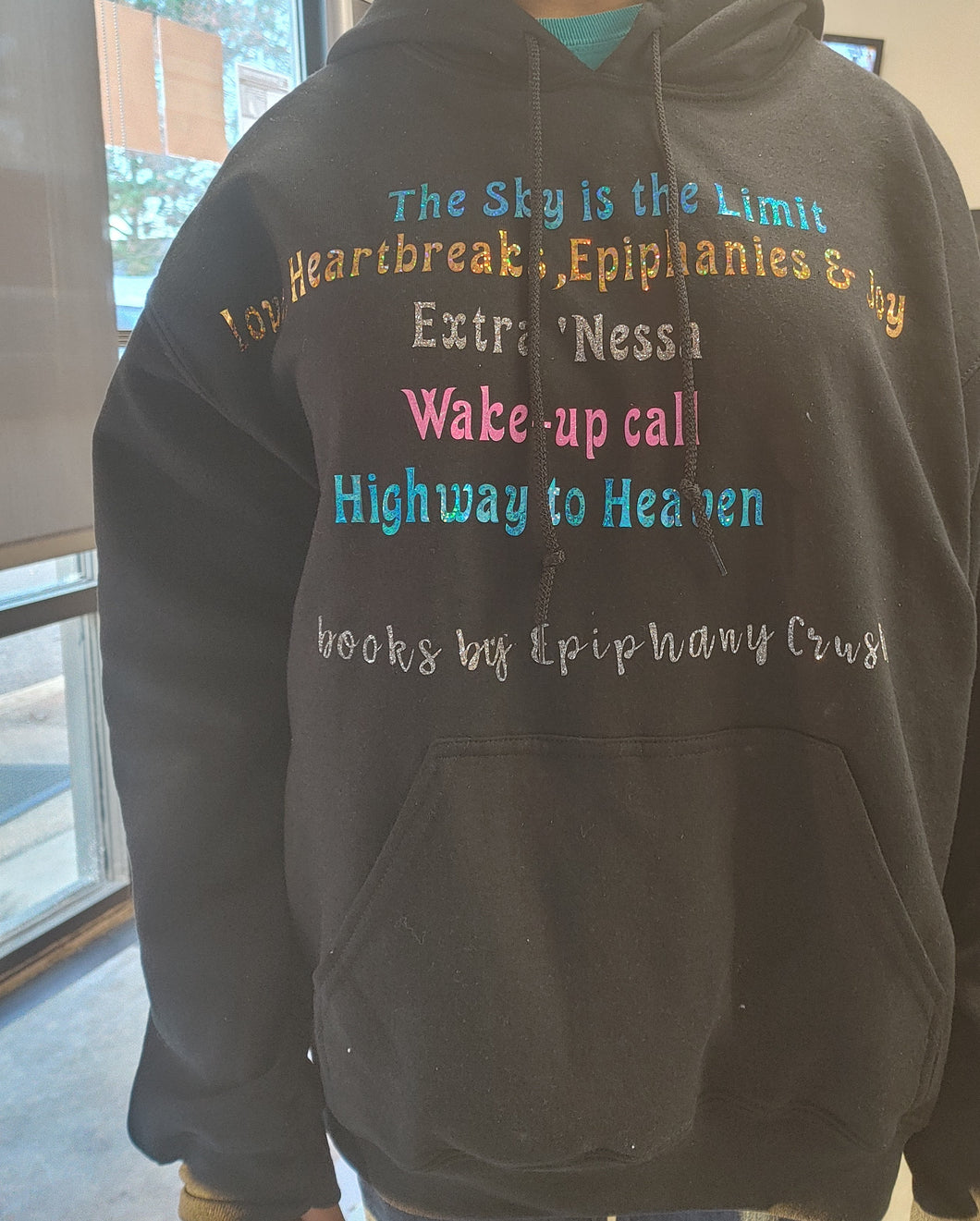 Hoodies: Epiphany Crush Books/The Sky is the Limit