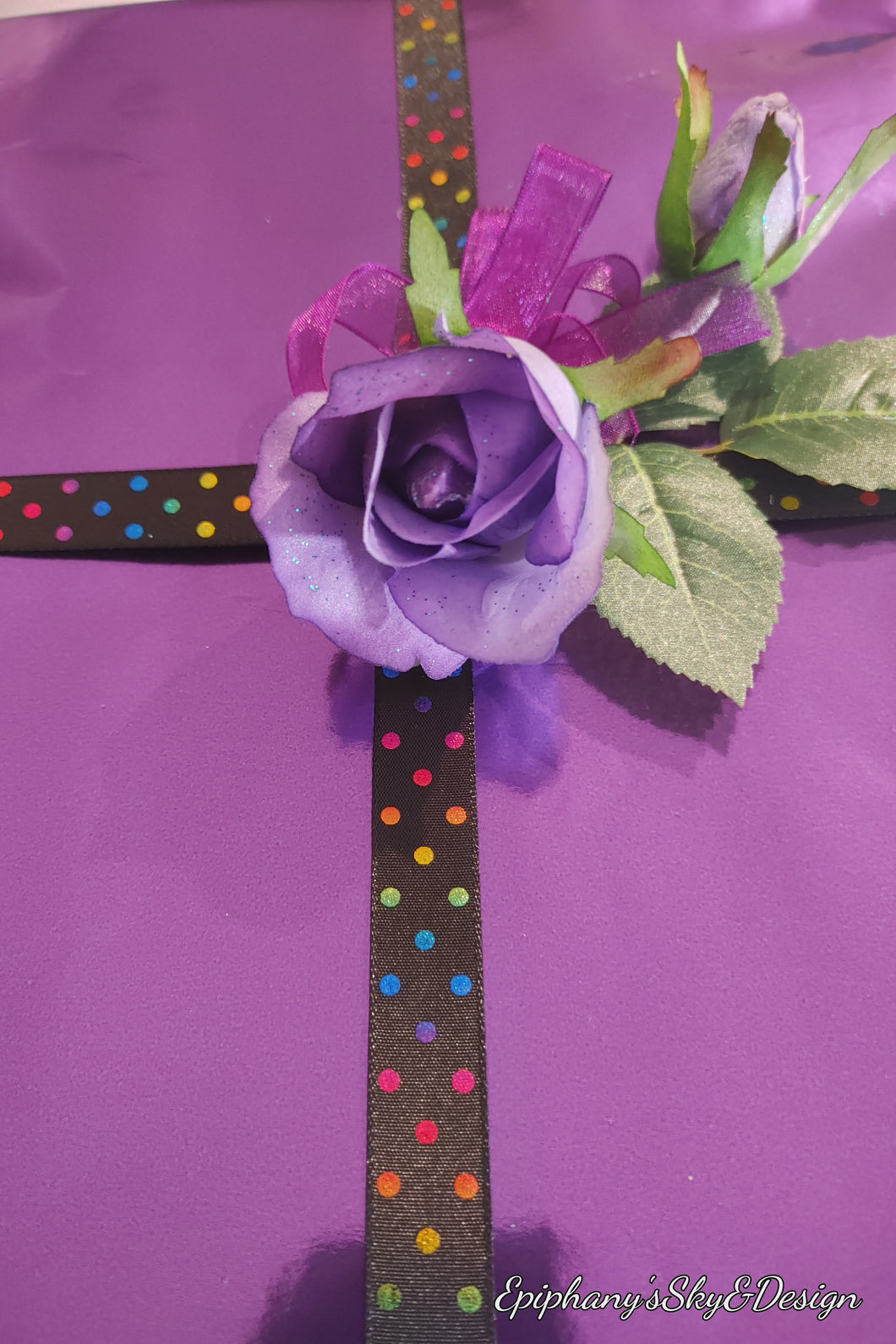 GIFT WRAP PAPER: PURPLE BLISS