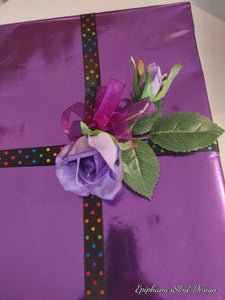 GIFT WRAP PAPER: PURPLE BLISS