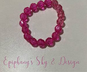 BRACELETS: Glass-Beaded Bracelets (No Words)
