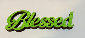 WOODEN WORD DECORATIONS