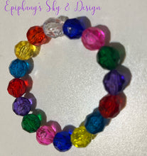 Load image into Gallery viewer, BRACELETS: Multi-colored Glass-Beaded Bracelets (No Words)
