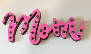 WOODEN WORD DECORATIONS