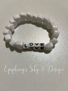 BRACELETS: Valentine's Day Expression, Seed & Heart Beads
