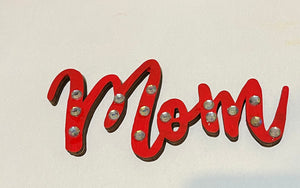 WOODEN WORD DECORATIONS