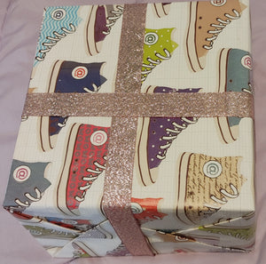 GIFT WRAP PAPER: CONVERSE SHOE