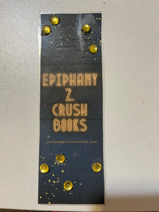 Bookmarks with sequins and/or rhinestones