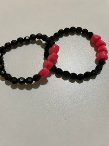 BRACELETS: Valentine's Day Expression, Seed & Heart Beads