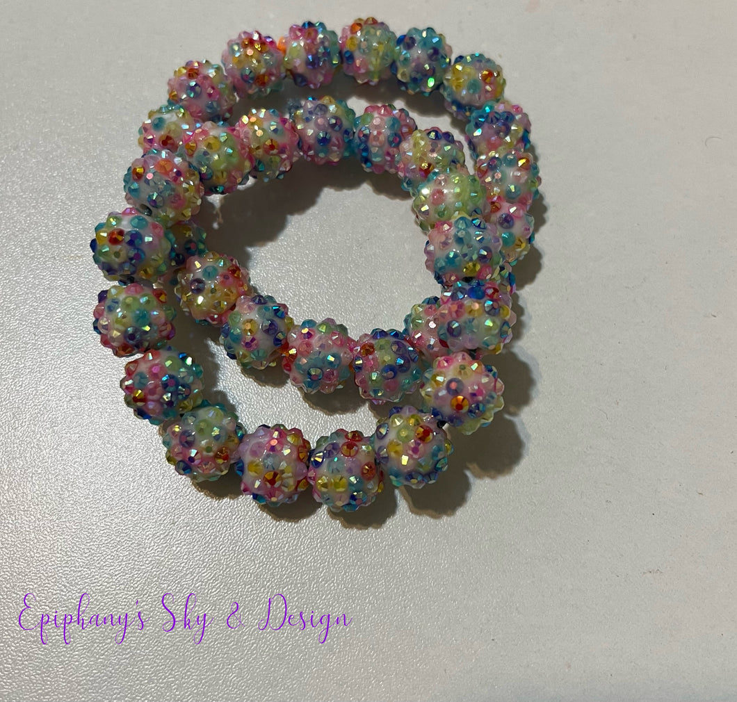 BRACELETS: Cotton candy bracelets