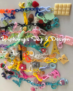 BRACELETS: 80’s Plastic Charm Bracelets