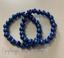 Load image into Gallery viewer, BRACELETS: Shiny, pearl-beaded bracelets
