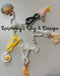 BRACELETS: 80’s Plastic Charm Bracelets