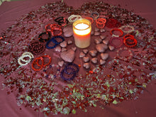 Load image into Gallery viewer, BRACELETS: Valentine&#39;s Day Expression, Seed &amp; Heart Beads
