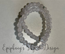 Load image into Gallery viewer, BRACELETS: FROSTED (Round) Beads
